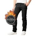 LINED STRETCH PANTS BLACK SIZE: 32×31 – GALAXY BY HARVIC MEN’S HEAVYWEIGHT