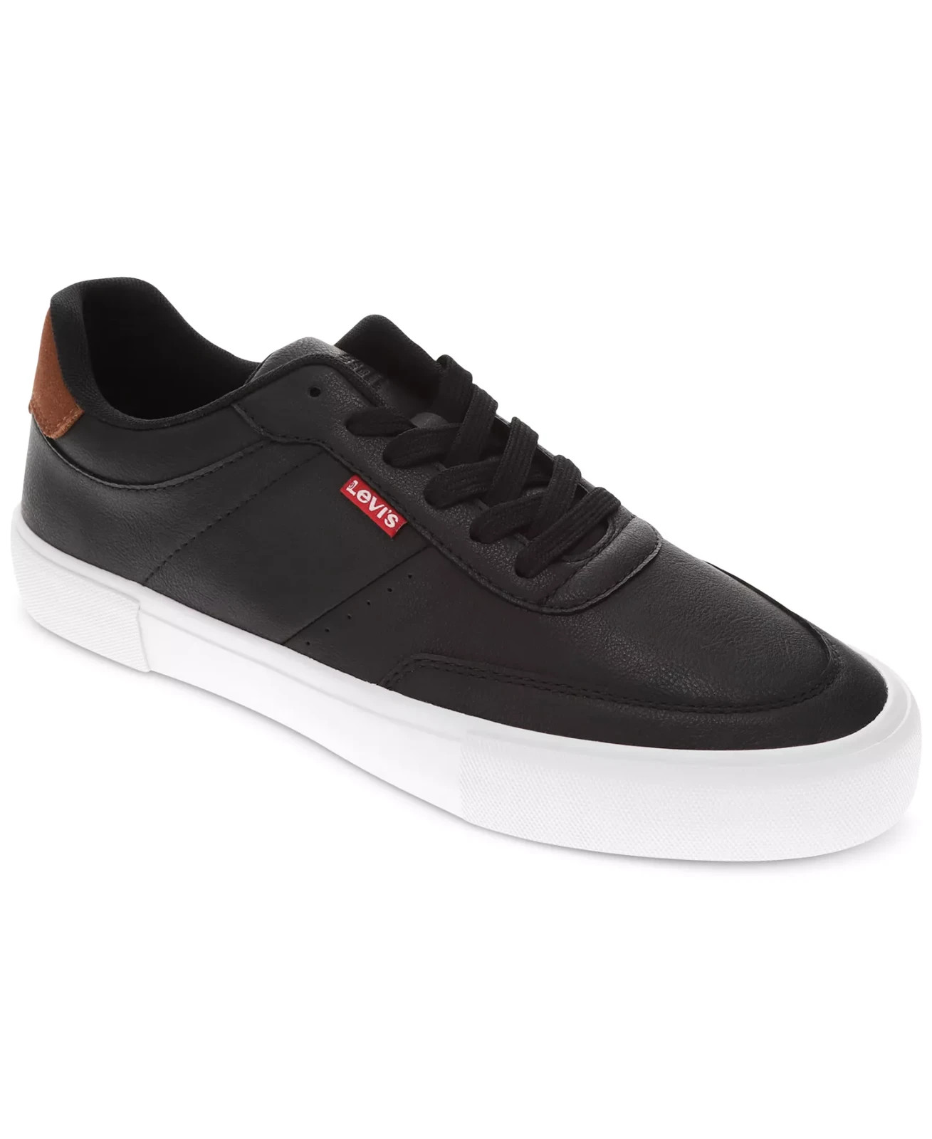 Levi’s Men’s Munro Faux-Leather Retro Low Top Sneakers