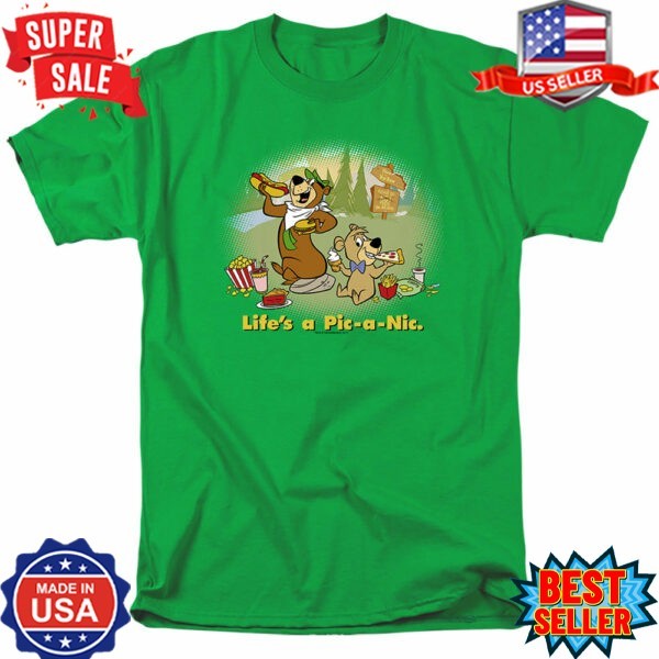 Yogi Bear – Life’s A Pic-a-nic T-Shirt, S-3XL