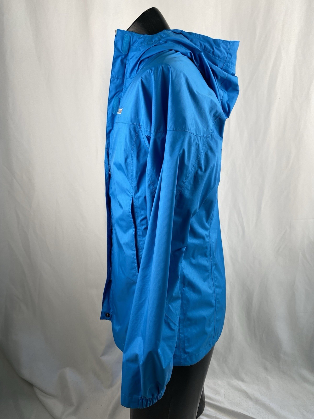Marmot PreCip Eco Rain Jacket Men’s Large Blue Full Zip Lightweight Pit Zips EUC