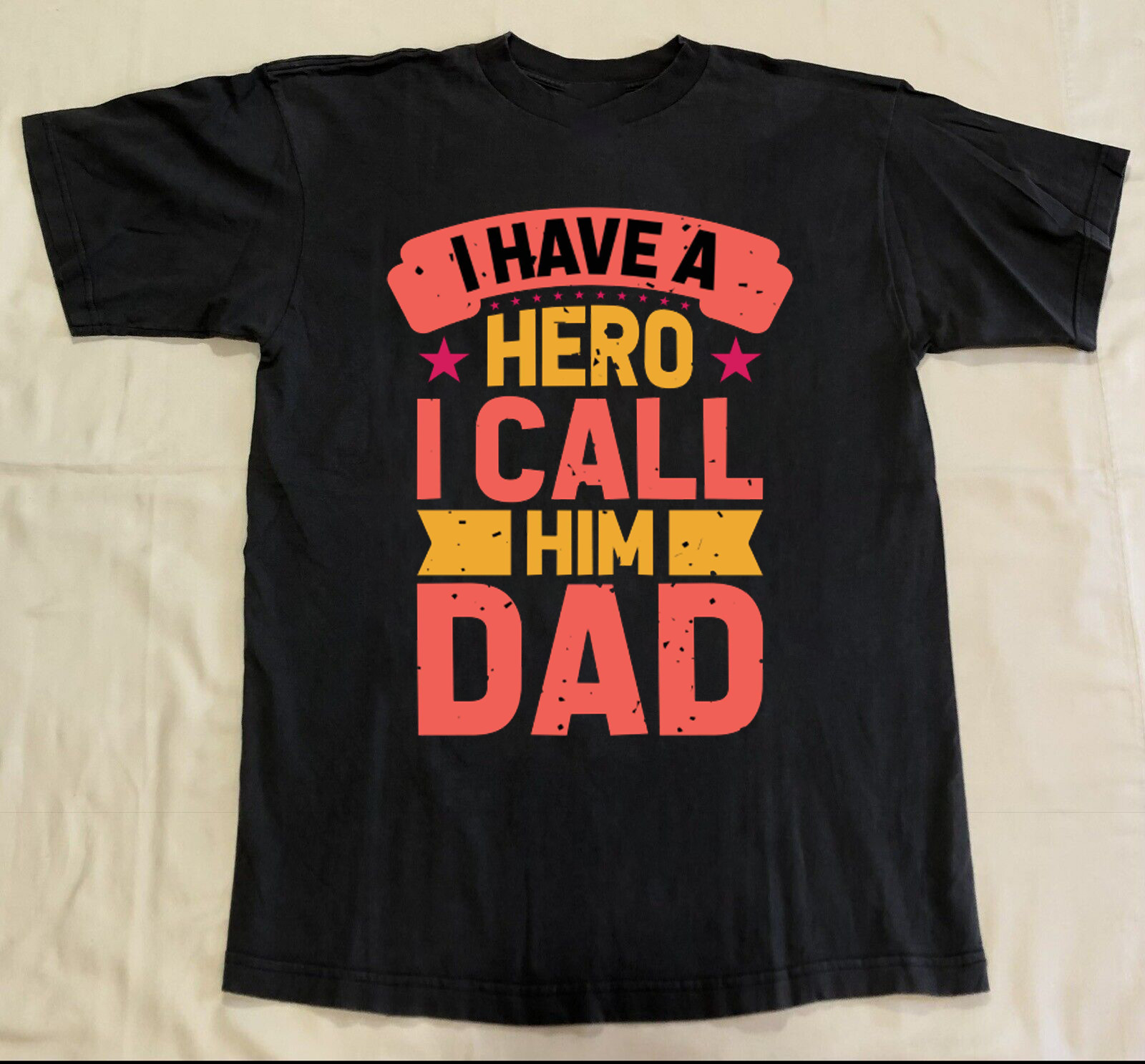 Funny Daddy Is My Best Friend T-Shirt Father’s Day Birthday Gift Graphic Tee