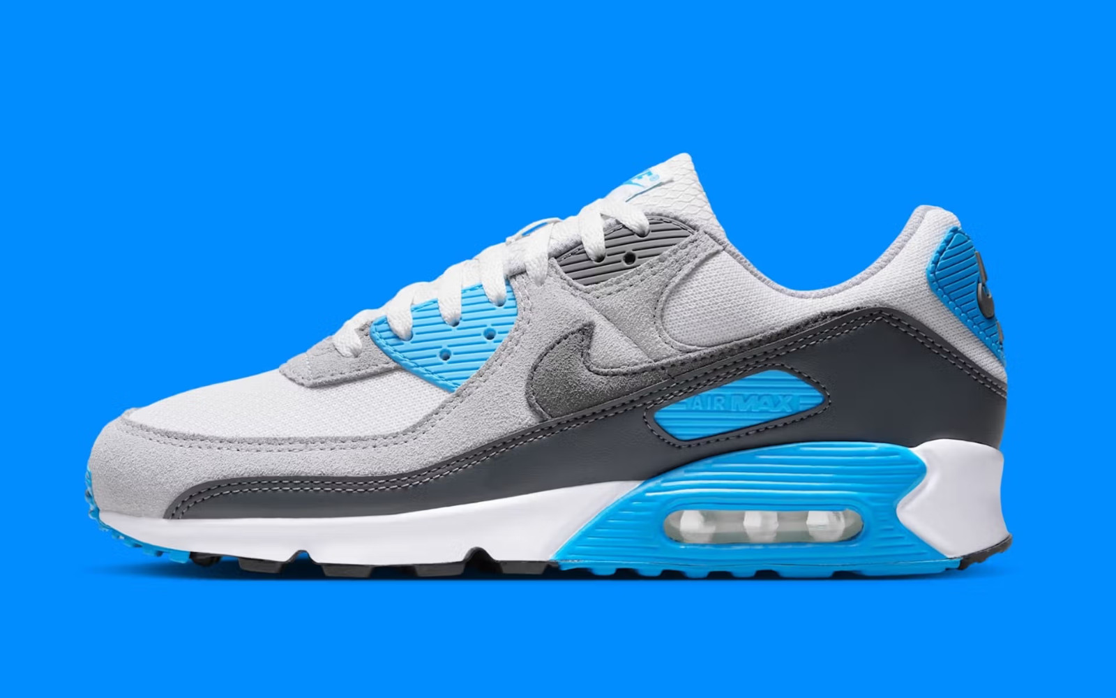 Nike Air Max 90 Shoes Platinum Tint Iron Grey DM0029-019 Men’s Multi Size NEW