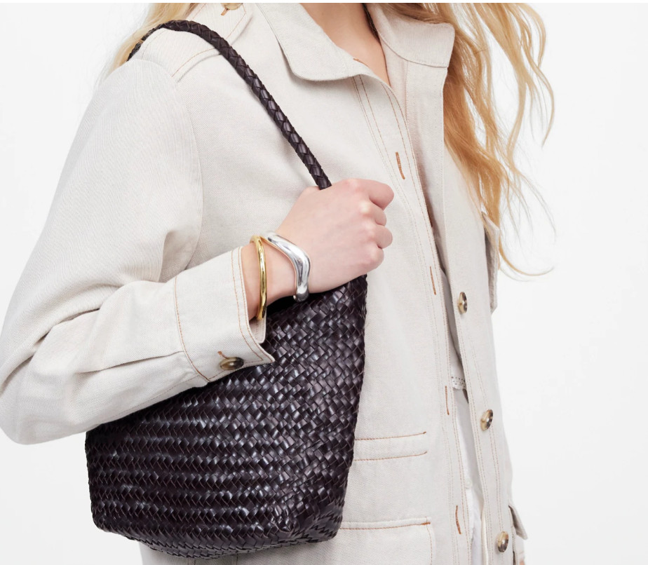 madewell The Signature Woven Shoulder Bag