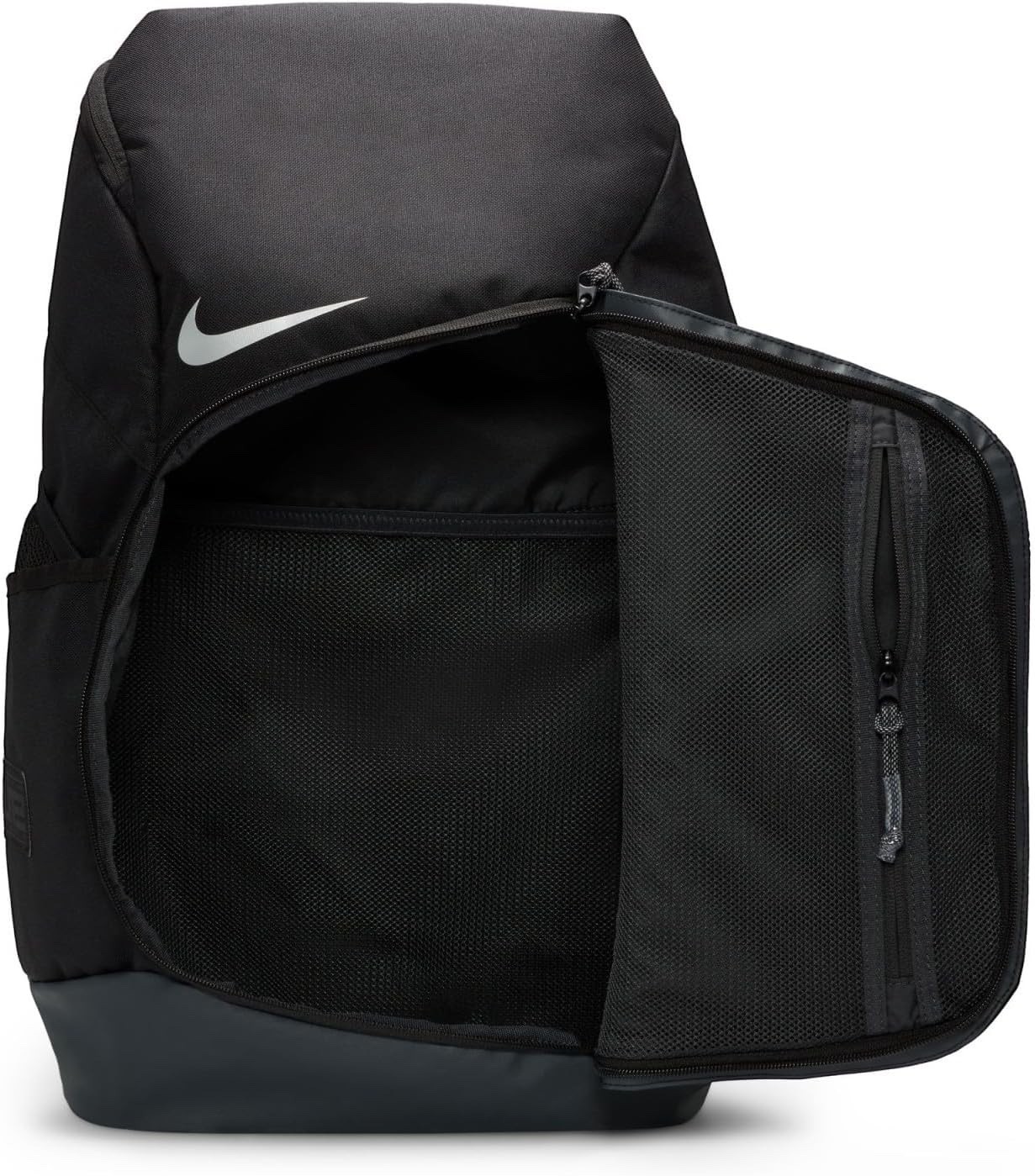 Nike Men’s Hoops Elite Backpack, Black Anthracite and Metallic Silver