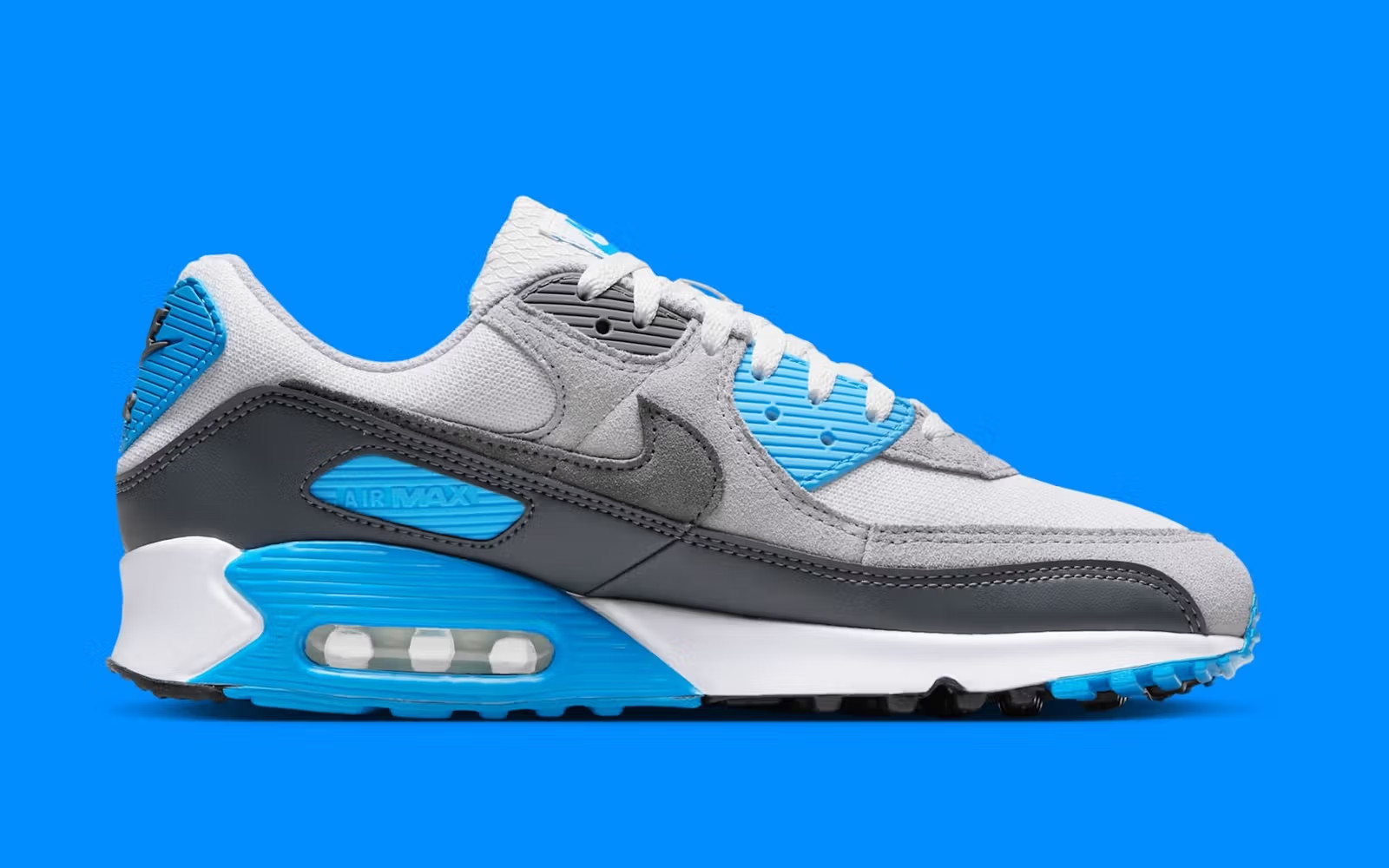 Nike Air Max 90 Shoes Platinum Tint Iron Grey DM0029-019 Men’s Multi Size NEW