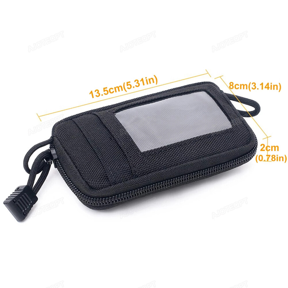 Tactical Small EDC Key Coin Holder Purse Pocket Wallet Waist Belt Bag Pouch Case