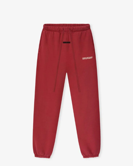Essentials Fear Of God Crimson Sweatpants XXS to XXL 100% Authentic