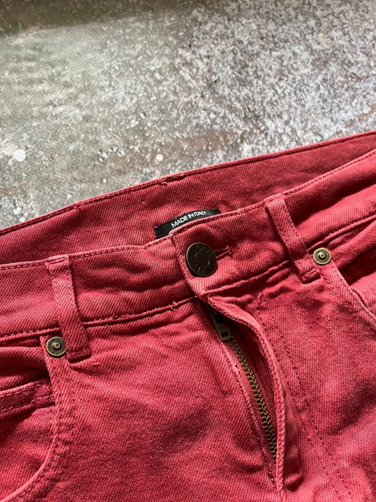 Calvin Klein 205W39NYC Tie Dye By Raf Simons crazy y2k jeans