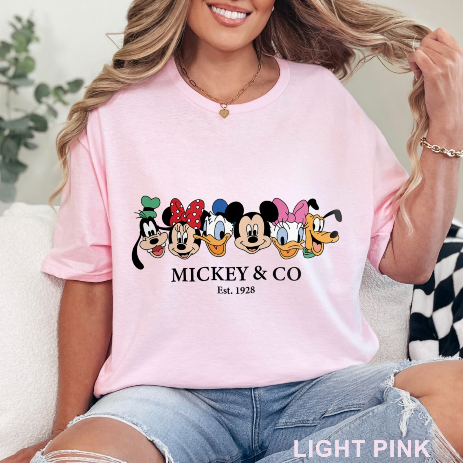 Vintage Mickey & Co 1928 Shirt, Mickey And Friends Shirt, Disneyland Tee, 202787