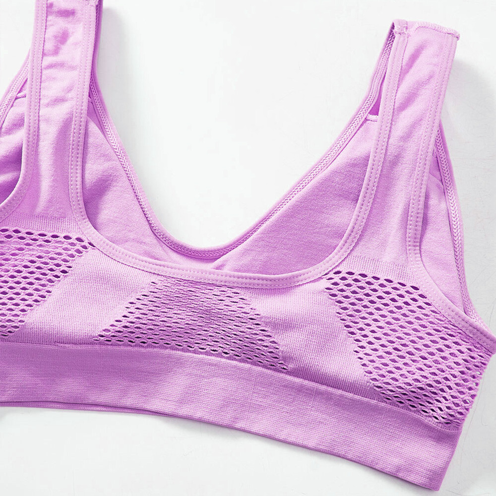 Plus Size Bra Women Bras 28-50AABCDD Sports Bra Yoga Wireless Bra Vest Brassiere