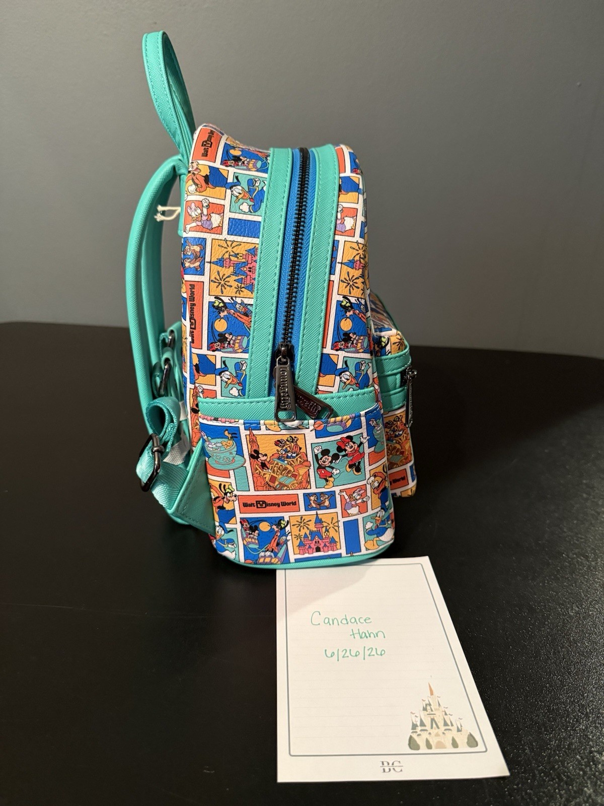 Disney Parks Loungefly Mickey & Friends Play In The Park Backpack NWT