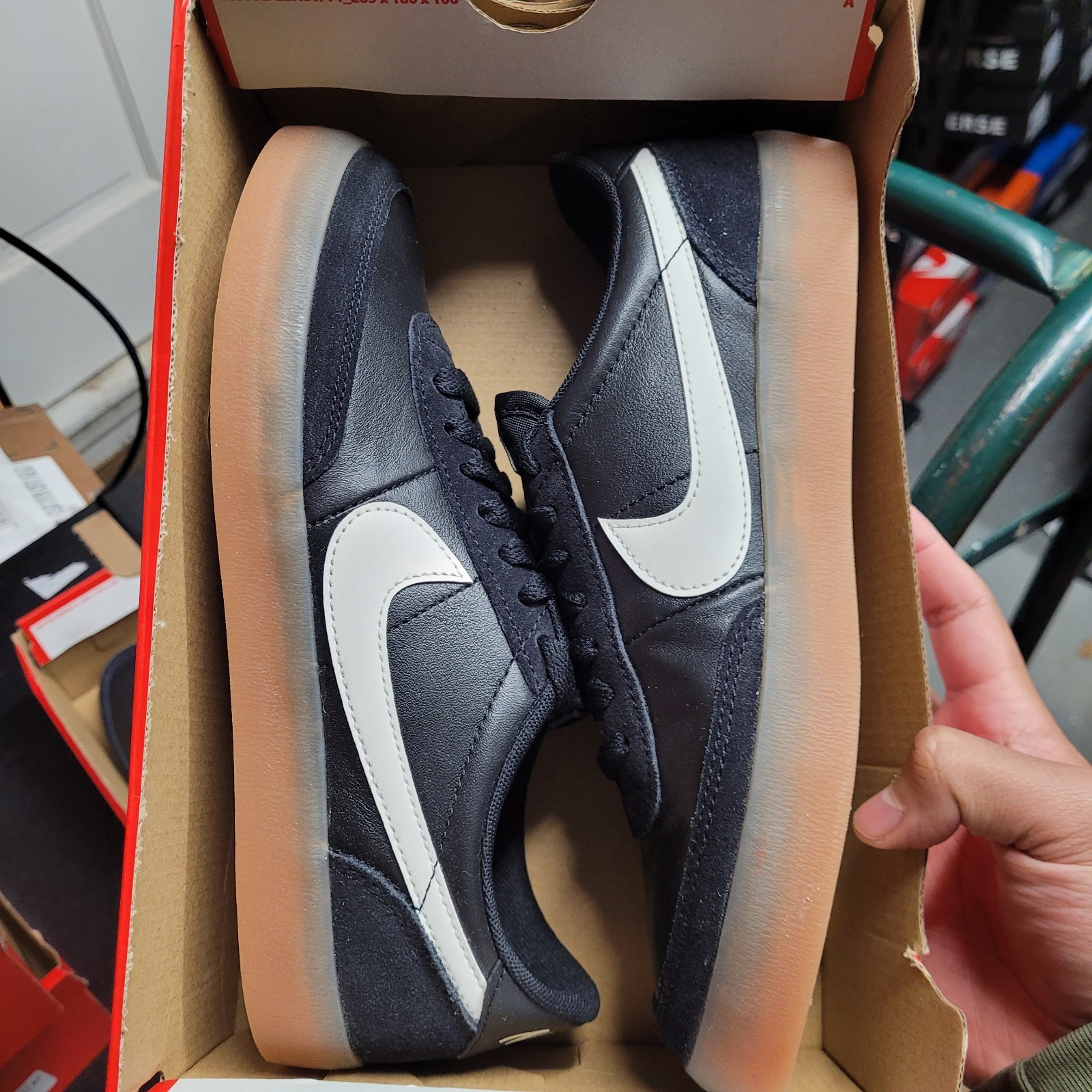 Nike Killshot 2 Sneaker Casual Shoes Black Sail Gum FZ5630 001 Women’s Sz 6