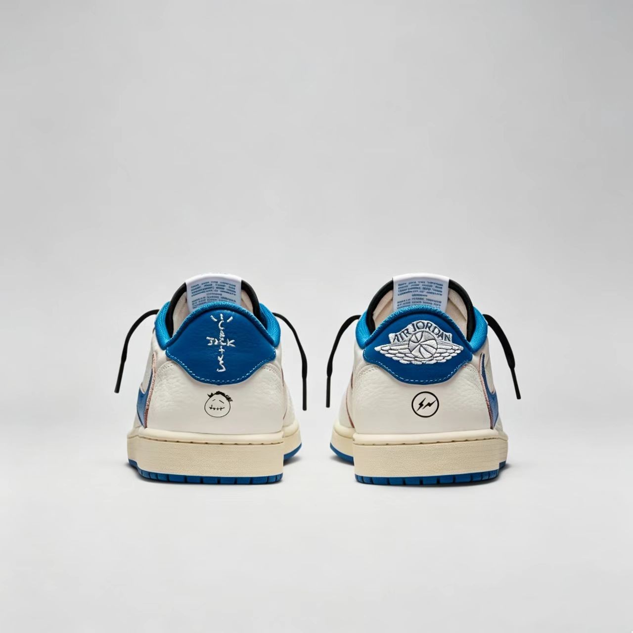🔥New Jordan 1 Retro Low OG SP Fragment Military Blue Men’s DM7866-104 CL