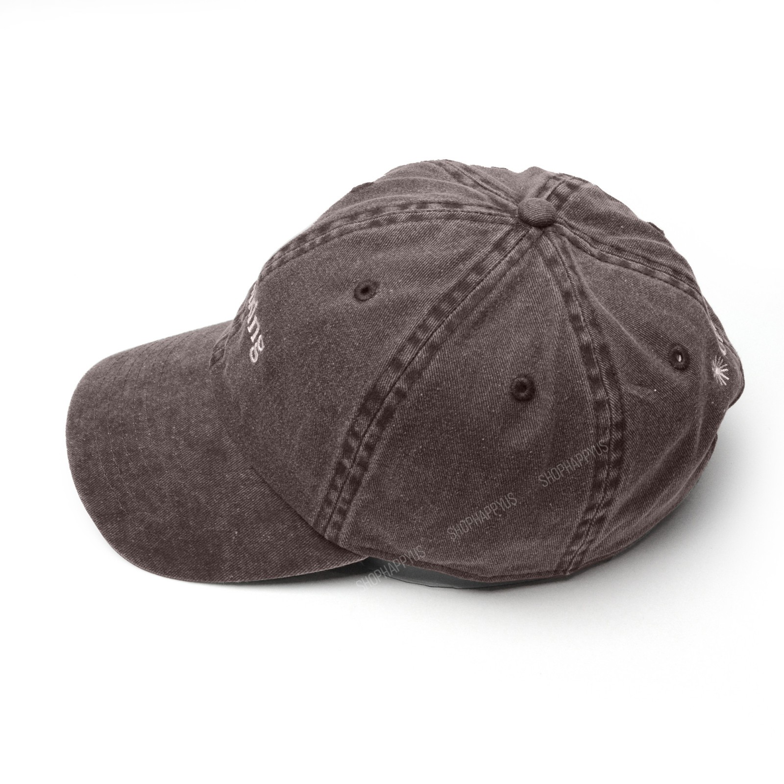 Anthropic Claude Thinking Hat Navy Blue Adjustable Strapback Baseball Cap New