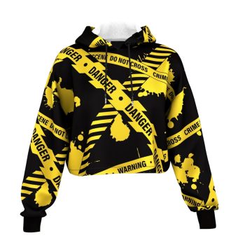 Sublimation Cropped Hoodies