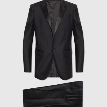Black Wool Suit